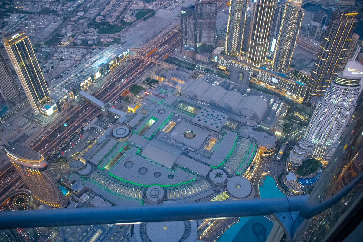 Vue depuis le Burj Khalifa