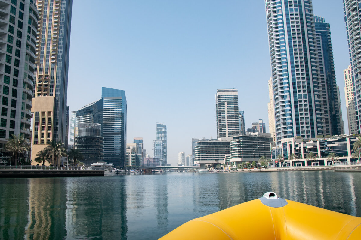 Navigation en Yellow Boat dans Dubai