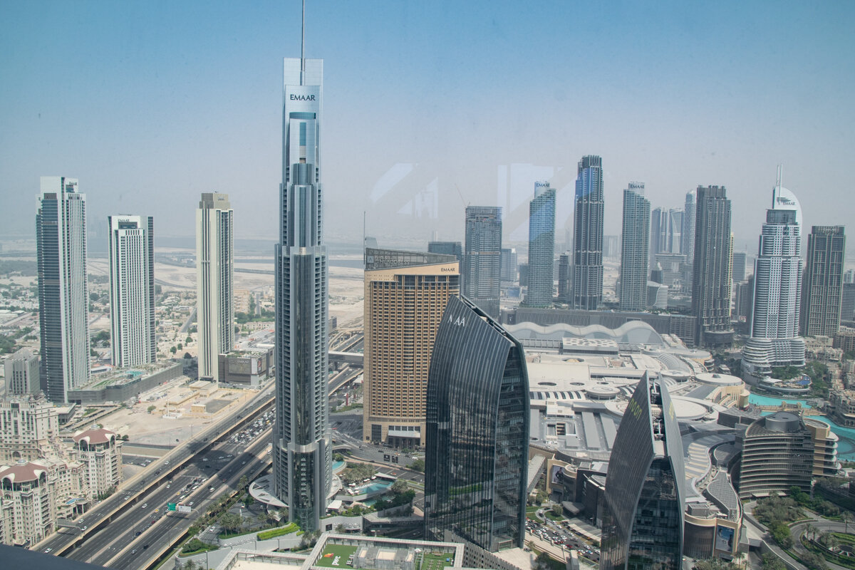 Vue sur Dubai depuis Sky Views