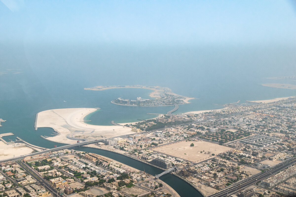 Dubai depuis les airs