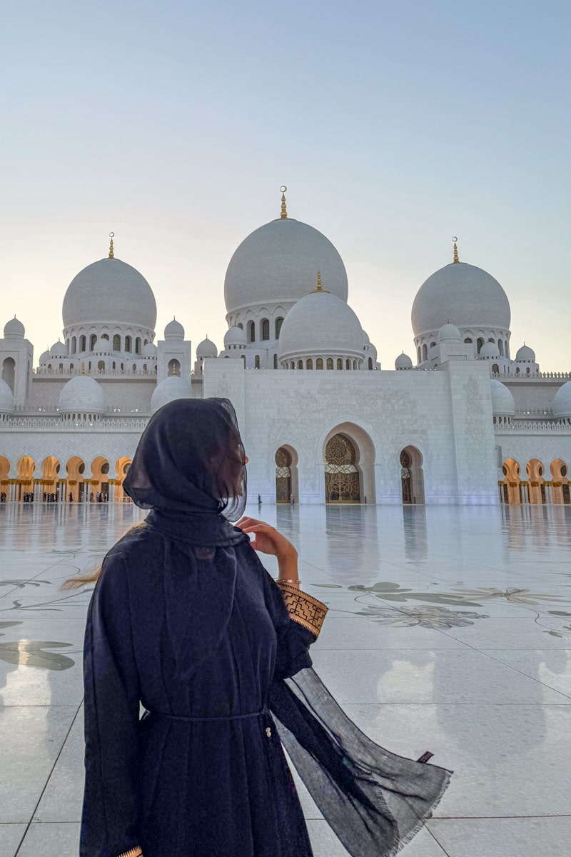Visite de la Moquée Sheikh Zayed