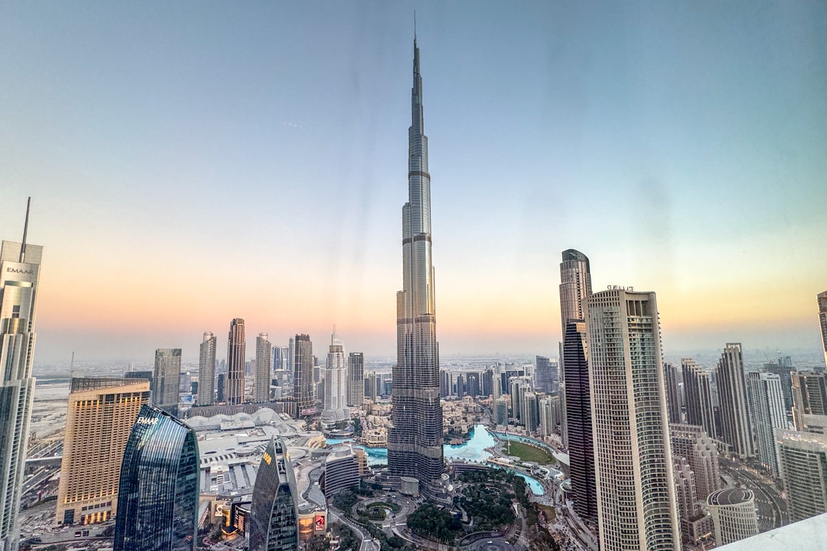Burj Khalifa depuis Skyview, Dubai