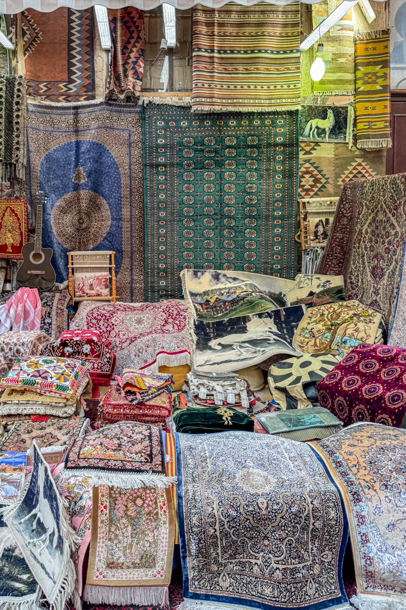 Souk de tapis à Bur Dubai